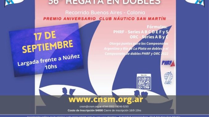 Campeonato Dobles PHRF a Colonia